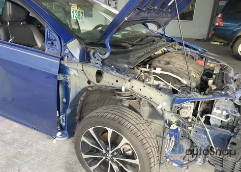 2017 Toyota Corolla Se from USA, damaged, VIN 2T1BURHE7HC797060